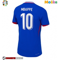 Moške Nogometnih dresov Francija Kylian Mbappe #10 Domači EP 2024 Kratki rokavi